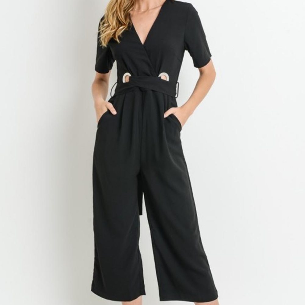 Le Lis tie back jumpsuit